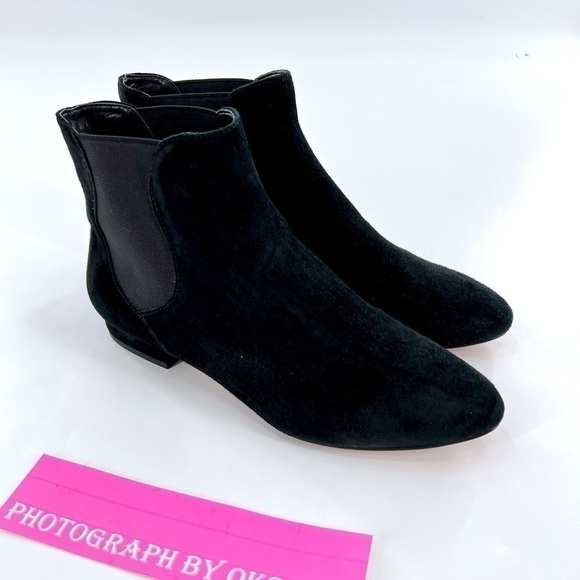 ENZO ANGIOLINI MEEZZY CHELSEA BOOT Black Suede size 6 M - Picture 3 of 13